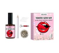 Courtieyeardceastea Kit de strass pour décoration d'ongles, rose, 3 x 7.4cm, comme description
