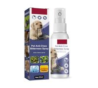 Courtieyeardceastea Spray anti-morsure portable pour animal domestique - Spray amère - Apprentissage des ingrédients naturels - 50 ml