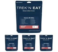 Couscous au poulet Trek'n Eat (ragoût de semoule africain) - Repas lyophilisé pour la randonnée | Léger et nutritif | Préparation rapide | Idéal pour la randonnée, le camping et les expéditions