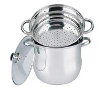 Couscoussier/Cuit Vapeur/Faitout 3 en 1(4Litre/Diamètre:20cm)Revêtement type pierre - Sans PFOA-Tous Feux Dont Induction-MU20CM/4L