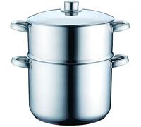 Couscoussier En Inox - Royalty Line - 12 L - Acier Inoxydable - Couvercle En Inox - Compatible Lave-Vaisselle