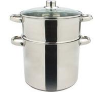 Couscoussier inox 24 cm 9 litres - Trend'up - Argent / Métallique - Acier Inoxydable (inox) Argent G