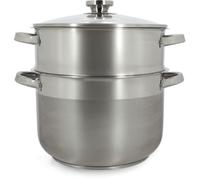 Couscoussier - MENASTYL - 4615450 - En acier inoxydable - 10 litres - Tous feux dont induction