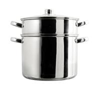 COUSCOUSSIER METAL AVEC COUVERCLE INDUCTION 8L