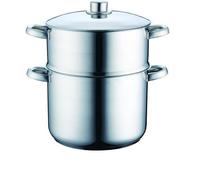 Couscoussier - ROYAL SWISS - 12 L - Inox 18/10 - Tous feux (induction) - Gris