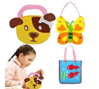 Cousez vos propres sacs, kit de couture pour débutants - Cousez vos sacs à main sac artisanal - Premier kit de couture pour enfants, kit de sac de couture facile et amusant, loisirs créatifs