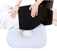 Cousin Anti-Escarre Pour Personnes Âgées,Coussin En Forme De Beignet, Soutien Du Coccyx,Coussin Fessier Pour Lit Multifonctionnel Pour Adultes Alités, Remplissage En Tube Creux PE,Ergonomique