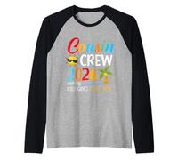 Cousin Crew 2026 Vacances d'été Plage Voyages en Famille Assortis Manche Raglan
