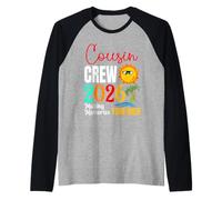 Cousin Crew 2026 Vacances d'été Plage Voyages en Famille Assortis Manche Raglan