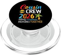 Cousin Crew 2026 Vacances d'été Plage Voyages en Famille Assortis PopSockets PopGrip pour MagSafe