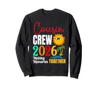 Cousin Crew 2026 Vacances d'été Plage Voyages en Famille Assortis Sweatshirt