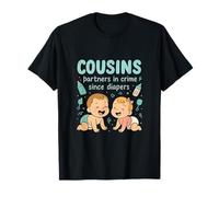 Cousin Crew Partners in Crime Since Diapers Nouveauté T-Shirt