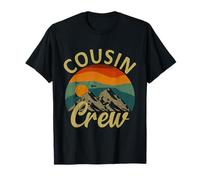 Cousin Crew Squad, Camp d'été en Plein air au Coucher du Soleil T-Shirt