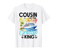 Cousin de Birthday Cruise King T-Shirt