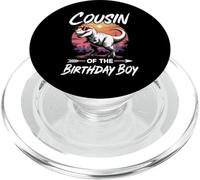 Cousin de la fête d'anniversaire Costume de Dinosaure Squad Cousin PopSockets PopGrip pour MagSafe