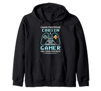 Cousin Gamer J'Ai Deux titres Cousin et Gamer Sweat à Capuche