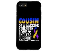 Cousin of a Warrior Bladder Cancer Awareness Products Gifts Coque pour iPhone SE (2020) / 7/8