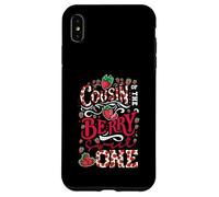 Cousin of The Berry Sweet One Birthday Strawberry Cousin Coque pour iPhone XS Max