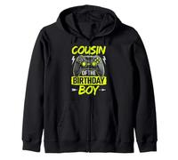 Cousin of The Birthday Boy Gamer vidéo Assorti Anniversaire Sweat à Capuche