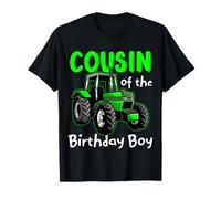 Cousin of the Birthday Crew Tractor Farm Bday Family Party T-Shirt