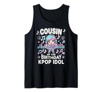 Cousin of The Birthday Kpop Idol Chibi Girls K Pop Thème Débardeur