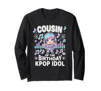 Cousin of The Birthday Kpop Idol Chibi Girls K Pop Thème Manche Longue