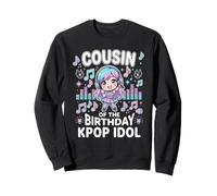 Cousin of The Birthday Kpop Idol Chibi Girls K Pop Thème Sweatshirt