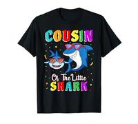 Cousin of The Little Shark Cousin Shark Birthday Party T-Shirt