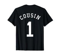 Cousin Team Uniform No. 1 Volleyball Handball Cricket Rugby T-Shirt