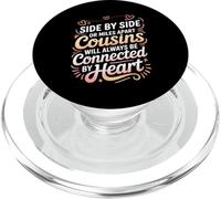Cousins Close at Heart Near Or Far PopSockets PopGrip pour MagSafe