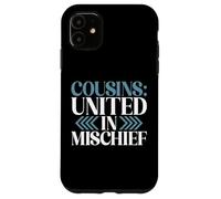 Cousins : United in Mischief Cousin Coque pour iPhone 11