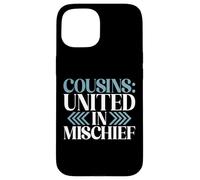 Cousins : United in Mischief Cousin Coque pour iPhone 15
