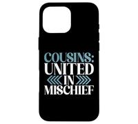 Cousins : United in Mischief Cousin Coque pour iPhone 16 Pro Max