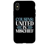 Cousins : United in Mischief Cousin Coque pour iPhone X/XS