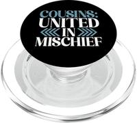 Cousins : United in Mischief Cousin PopSockets PopGrip pour MagSafe