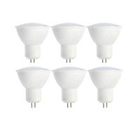 COUSON Ampoule LED GU5.3 / MR16 6 W 12 V lumière jaune chaud 3000 K Pack de 6 unités