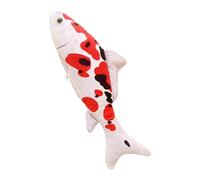 Coussin 30cm, Animal en Peluche de Mer Confortable et Mignon, Jouet de Carpe en Peluche