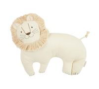 Coussin 39x33cm lion beige