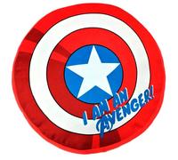 Coussin 3D - MARVEL - Captain America - Rouge/Bleu - Synthétique - Carré