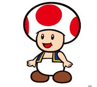 Coussin 3D - NINTENDO - Super Mario Bros Toad - Design unique - Confort optimal - Intérieur enfant