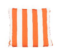 Jan Kurtz Coussin 50x50cm Outdoor blanc, orange LxlxH 50x50x5cm