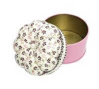 Coussin À Épingles - Métal Polyester 7,8x7 Cm, Support D'oreiller Pour Aiguille À Coudre Avec Boîte De Rangement | Coussin De Rangement D'épingles En Forme De, Pour Quilting, Art