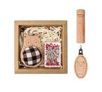 Coussin à épingles pour couture - Porte-aiguille de dessin animé | Kit de coussin à épingler | Pour débutants, couturiers, enseignants d'art, artistes en fibre, amateurs d'artisanat, tailleurs