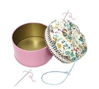 Coussin à épingles pour couture, support de coussin à aiguilles - Porte-épingles en forme de avec boîte de rangement pour matelassage et travaux manuels