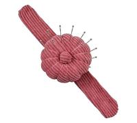 Coussin à épingles pour le poignet, accessoires de bricolage - Coussin à aiguilles et porte-aiguilles faits à la main - Pour adultes, maison, atelier, cours, voyages