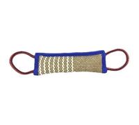 Coussin à mordre pour chien - Jouet à tirer durable avec 2 poignées solides | Équipement d'entraînement à la morsure pour tir à la corde, jeu interactif pour chiens de taille moyenne à grande