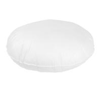 Coussin à recouvrir rond 50 cm C BULLET Blanc garnissage polyester