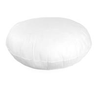 Linnea Coussin à recouvrir Rond 80 cm C Bullet Blanc garnissage Polyester