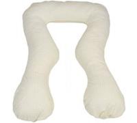 Coussin Usages Multiples Beige Carreaux