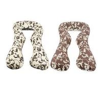 Coussin Usages Multiples Dessin Floral Sombre - Dessin Floral Clair